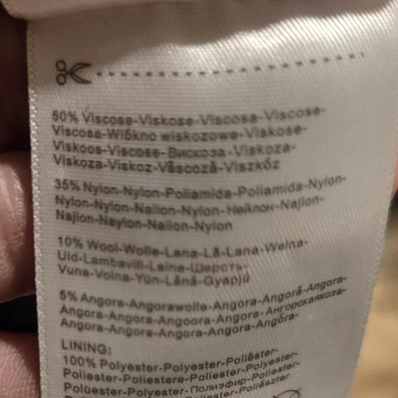 Grey dress knit top with w/ a lace(chiffon like) pleated skirt. Beautiful dress - Picture 6 of 6